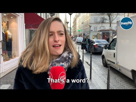 French people try the English accent on difficult words