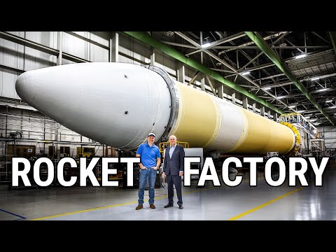 Besuch und Erklärung zum Bau einer Rakete bei ULA durch CEO Tory Bruno