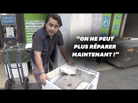 Why can we no longer repair a washing machine?