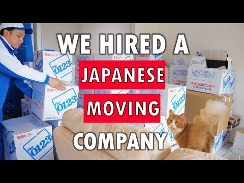 El profesionalismo de los mudanceros en Japón