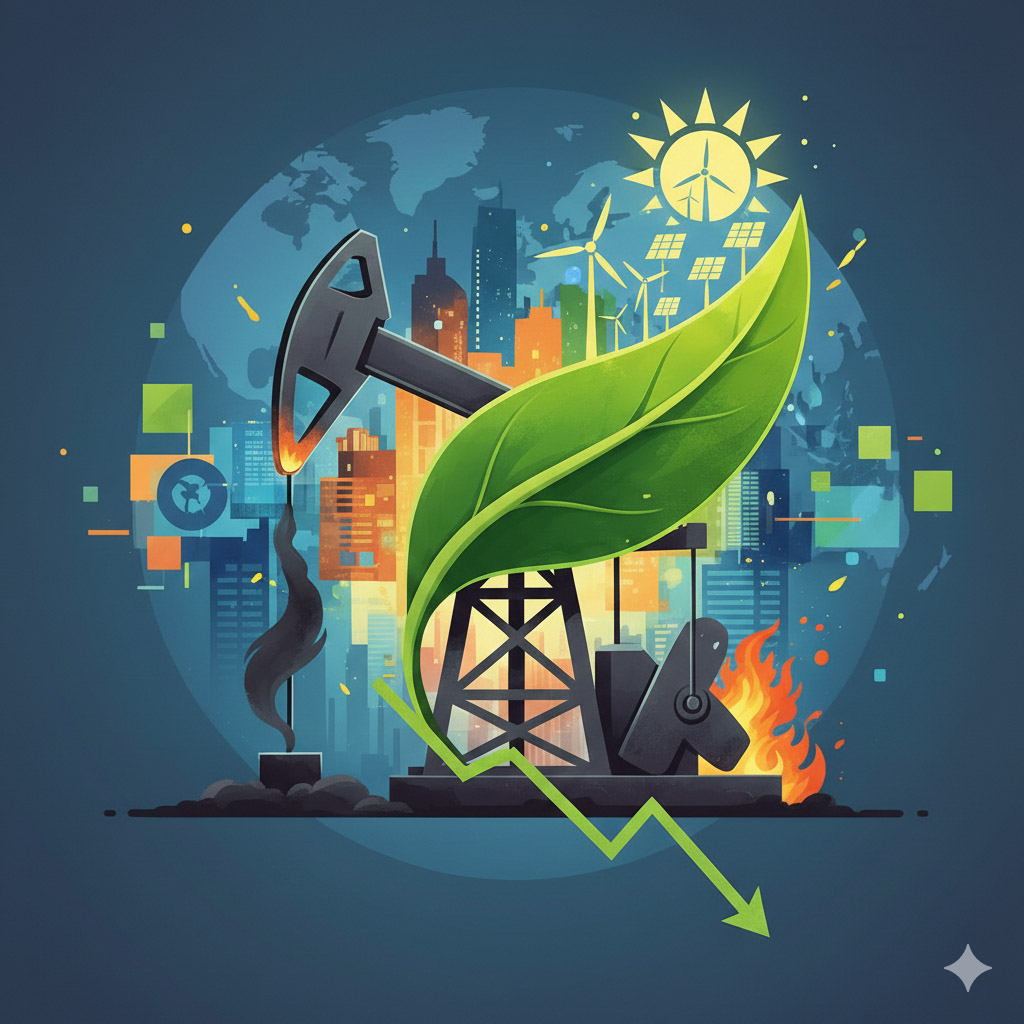 Presidente brasileno Lula en la COP30 abogando por el abandono de los combustibles fosiles y la transicion energetica global