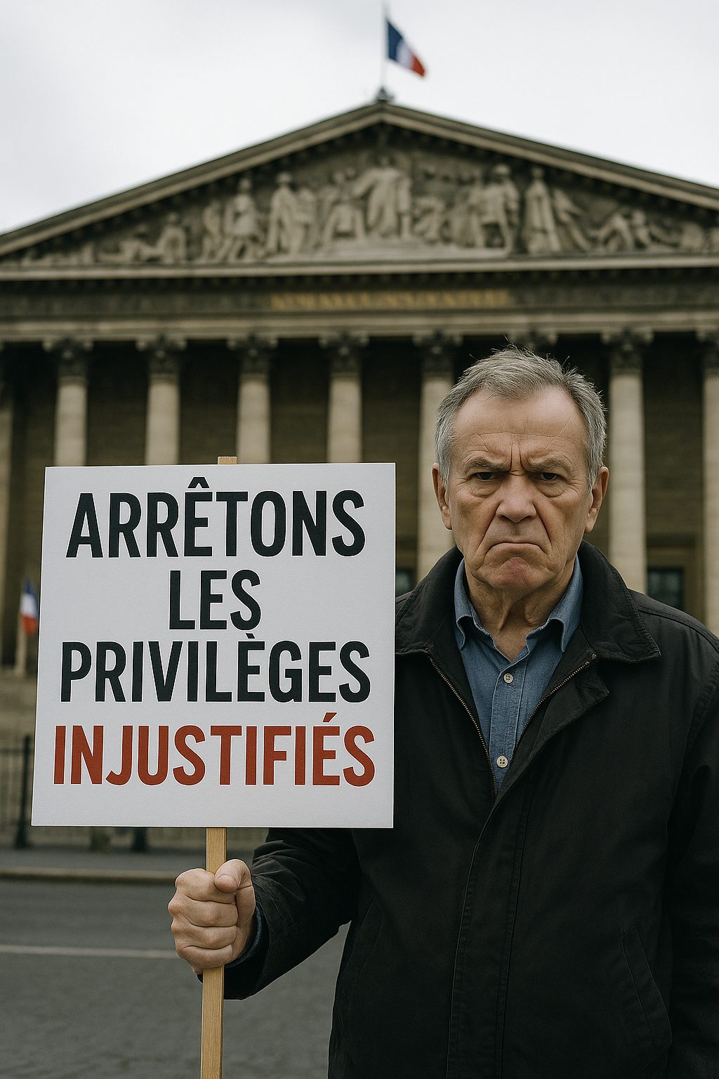 Illustrasjon av politiske privilegier og overdrevne offentlige utgifter til fordeler for politikere og tidligere embetsmenn