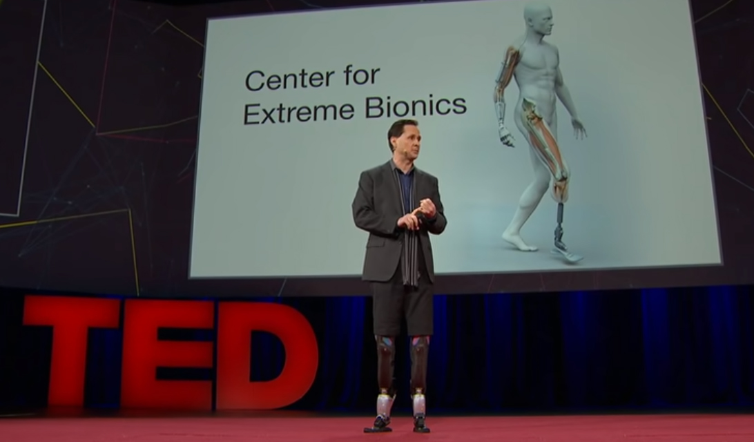 Hugh Herr snakker om den nye bionikken