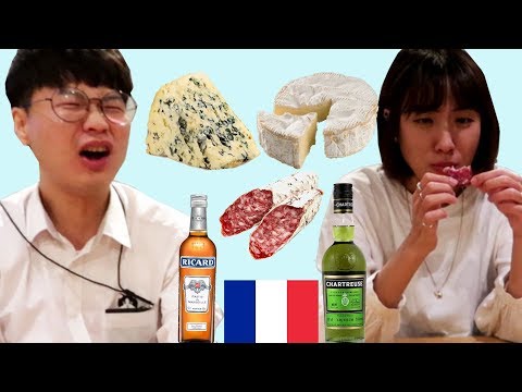 Coreanos descubren la comida francesa